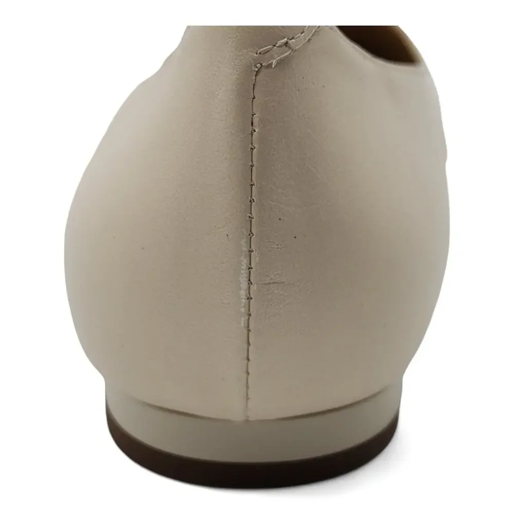 Roger Vivier Gommettine Ball Leather Ballet Flats in Beige IT 40 US 10 $750 - Picture 8 of 8